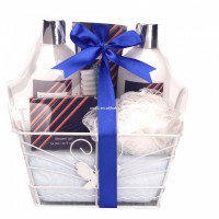 2019 New style iron basket bath gift set - oem