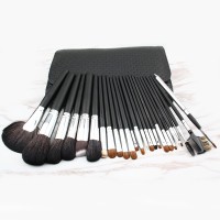 25pcs black makeup brushes set high quality makeup brush