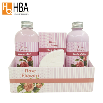 Wholesale bath gift sets moisture and organic shower gel baby skin lightrning lotion